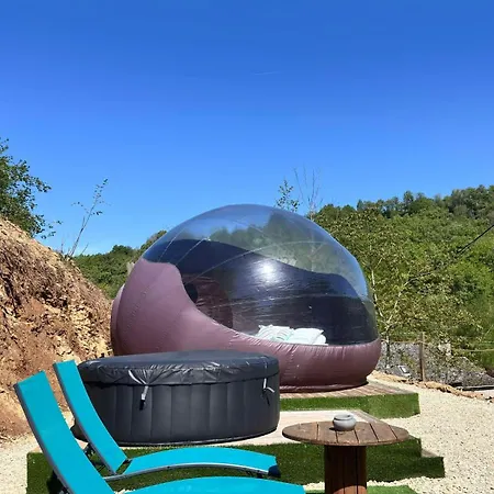 Lüks kamp alanı Les Bulles Du Gourg Lassouts